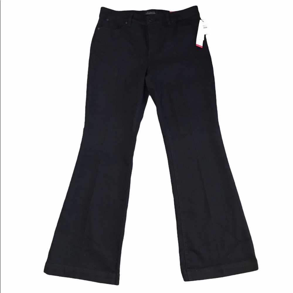 🍁SALE🍁 NWT Talbots Black Jeans, Flair